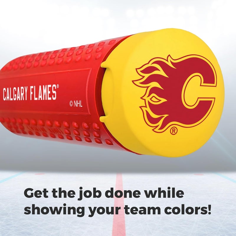 Megapro ® NHL® Team Edition Multi-bit Screwdriver | Officially Licensed NHL® Gear | Durable, Ergonomic, Pro-Grade Screwdriver (Calgary Flames®) - Image 2